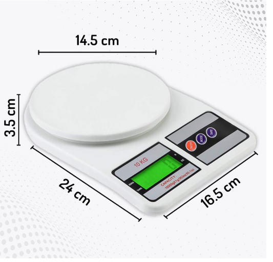 SF-400 Digital Kitchen Weighing Scale – High Precision Food & Baking Scale