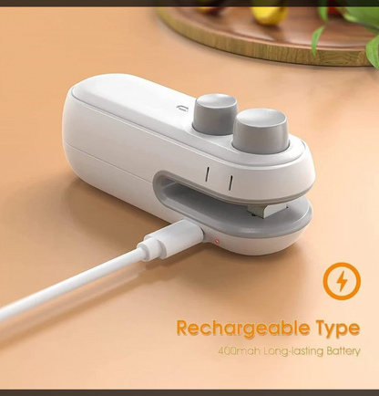 Portable Mini Heat Sealing Machine – Keep Snacks Fresh & Airtight