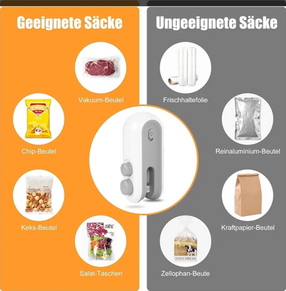 Portable Mini Heat Sealing Machine – Keep Snacks Fresh & Airtight