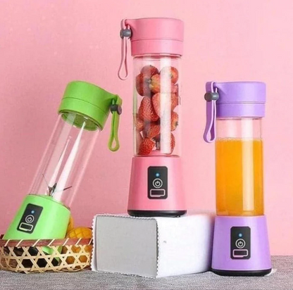 Portable USB Rechargeable Fruit Juicer Blender – Fresh Juice Anytime, Anywhere