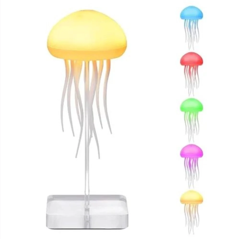 RGB Floating Jellyfish Lamp – Mesmerizing Ambient Night Light