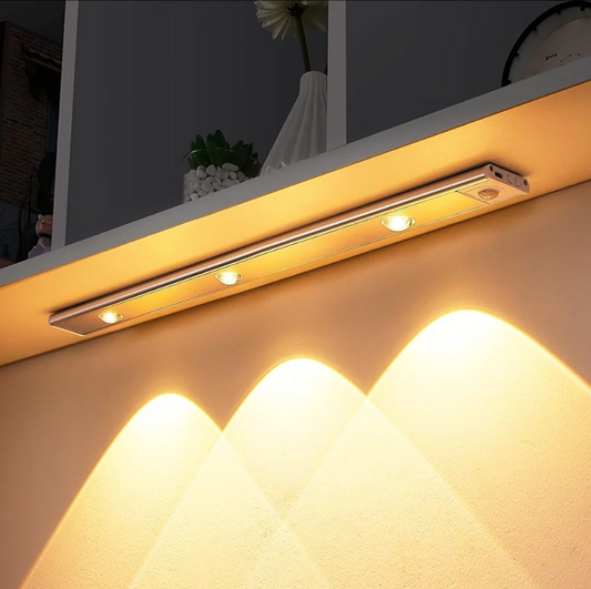 Rechargeable LED Under Cabinet Light – Motion Sensor Wireless Night Light