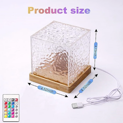 Ocean Wave Projector Night Lamp – Relaxing Ambient LED Room Light