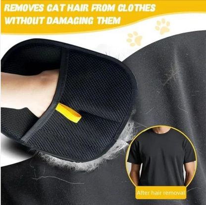 Pet Hair Removal Glove – Gentle Grooming & Fur Remover for Dogs and Cats