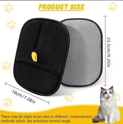 Pet Hair Removal Glove – Gentle Grooming & Fur Remover for Dogs and Cats