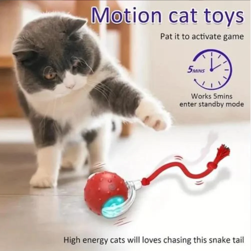 Automatic Cat Chasing Toy – Interactive Smart Toy for Active & Happy Cats
