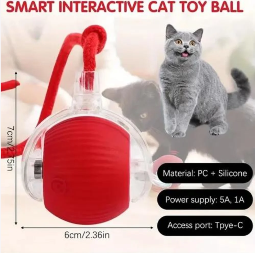 Automatic Cat Chasing Toy – Interactive Smart Toy for Active & Happy Cats