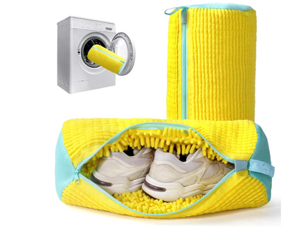 Reusable Shoe Washing Machine Laundry Bag – Protective Mesh Shoe Cleaner Bag