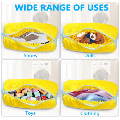 Reusable Shoe Washing Machine Laundry Bag – Protective Mesh Shoe Cleaner Bag