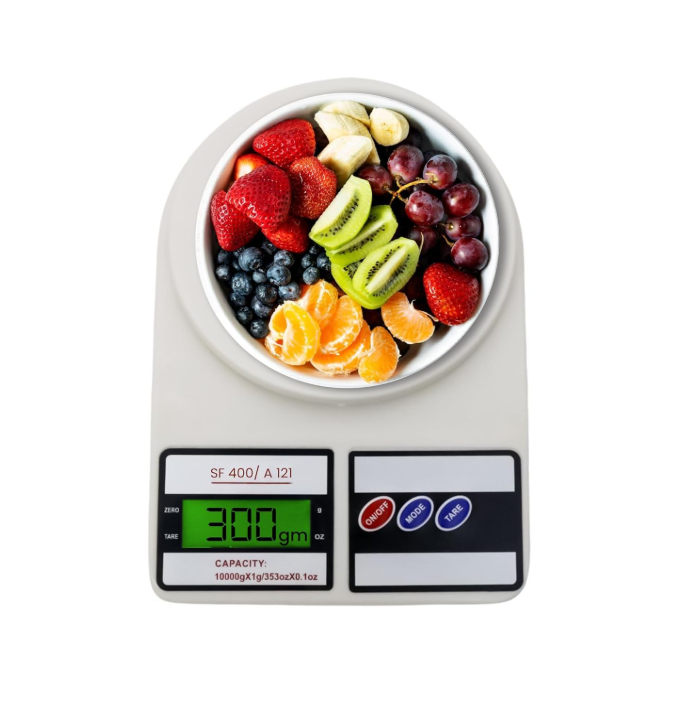 SF-400 Digital Kitchen Weighing Scale – High Precision Food & Baking Scale