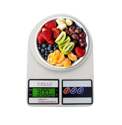 SF-400 Digital Kitchen Weighing Scale – High Precision Food & Baking Scale
