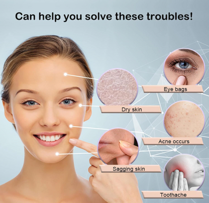 Ice Roller for Face – Cooling Facial Massager for Puffy Eyes & Glowing Skin