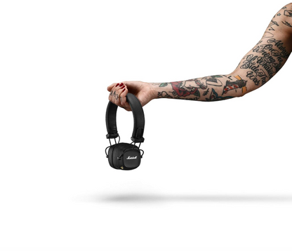 Marshall Major IV Wireless Bluetooth Headphones – Premium Sound & Long Battery Life