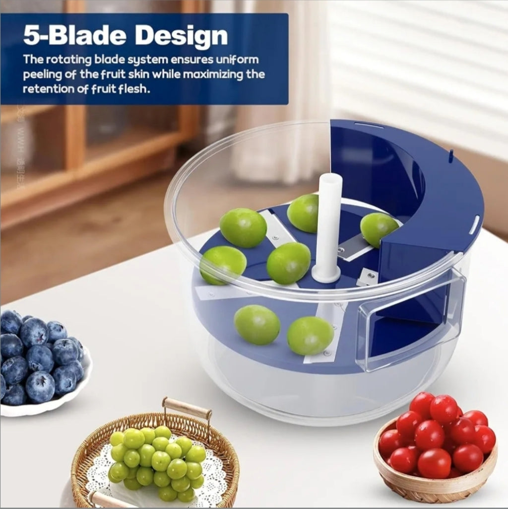 Automatic Vegetable & Fruit Peeler – Rechargeable Electric Kitchen Peeler